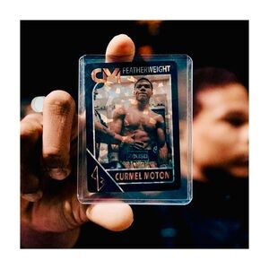 RARE Limited Edition Curmel Moton “Big Deal” Laminated Holographic Boxing Card